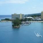 Arriving at Ocho Rios, Jamaica