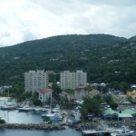 Arriving at Ocho Rios, Jamaica