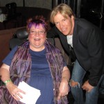 Trish with Jack Wagner